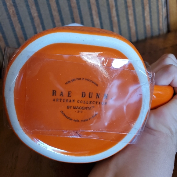 Rae Dunn BOO Jack O Lantern Pumpkin Mug - Picture 4 of 4